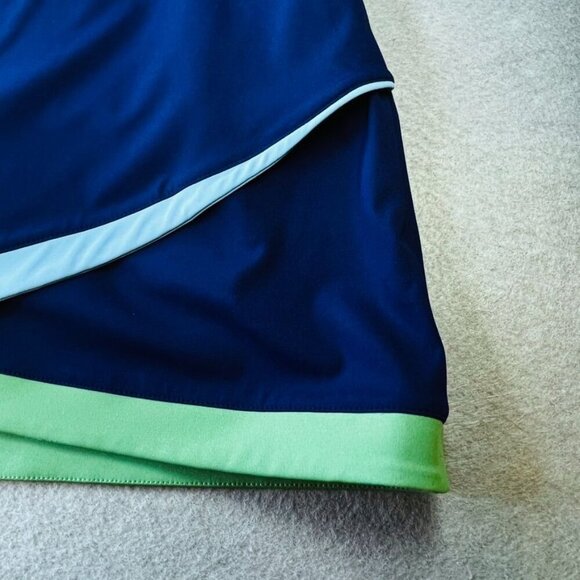 RLX Ralph Lauren Women's Golf Skort 15" Size L Faux Wrap Stretch Jersey Tennis - Picture 8 of 16